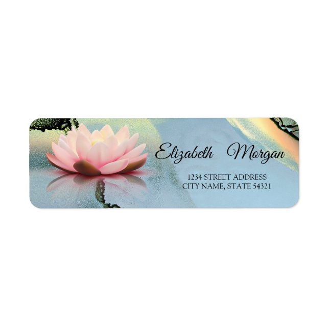 Étiquette Adresse de retour (Devant)