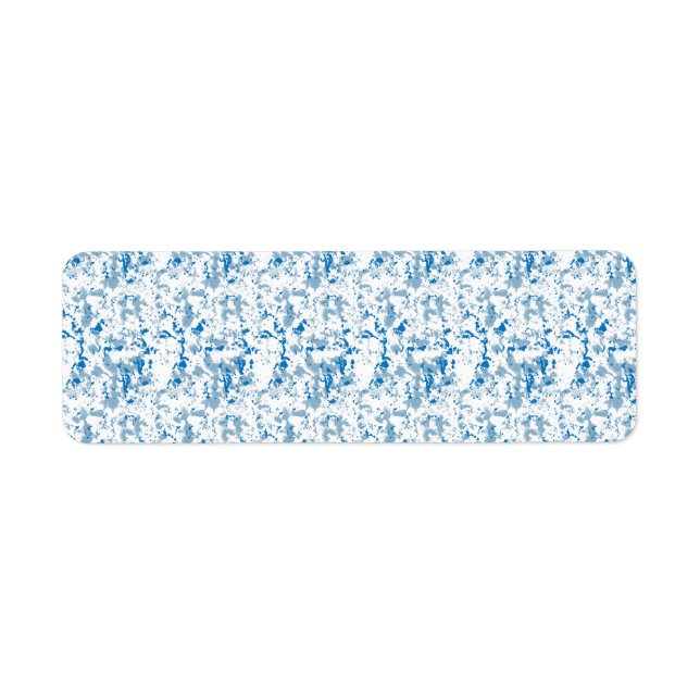 Étiquette Adresse de retour (Devant)