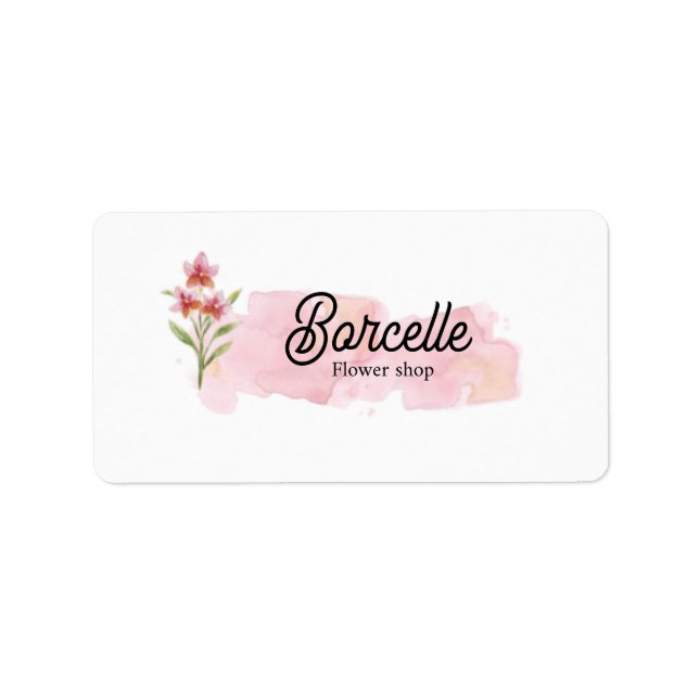 Étiquette Adresse de retour (Devant)