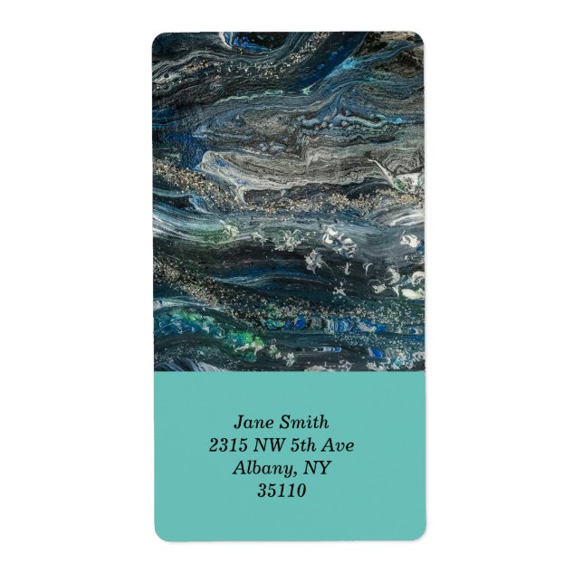 Étiquette Adresse de retour (Devant)