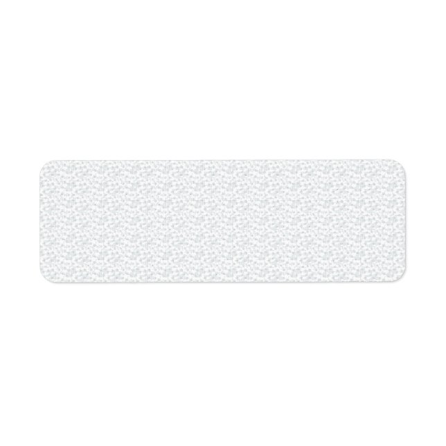 Étiquette Adresse de retour (Devant)