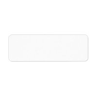 Étiquette Adresse de retour