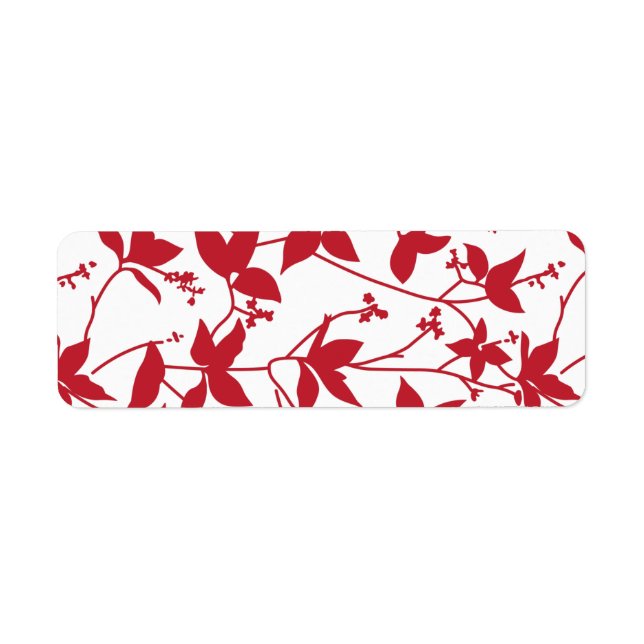 Étiquette Adresse de retour (Devant)