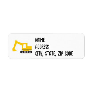 Étiquette Adresse de retour