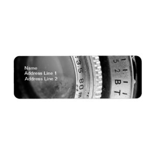Étiquette Adresse de retour d'affaires de photographie