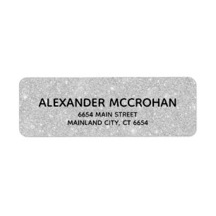 Étiquette Adresse de retour d'aluminium de parties