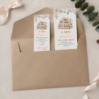 Adresse de retour florale aquarelle rose féminine