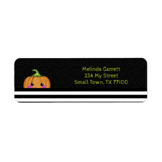 Étiquette Adresse d'Halloween du Citrouille de la Parties sc