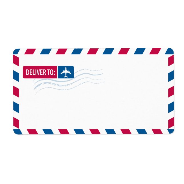 Étiquette Adresse e-mail | LIVRER À : (Devant)