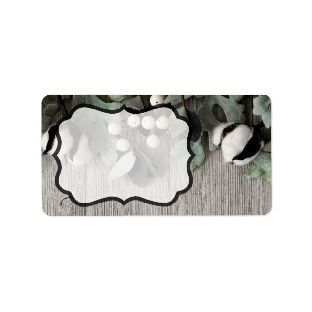 Étiquette Adresse postale professionnelle 1,25 po x 2,75 po  (Devant)