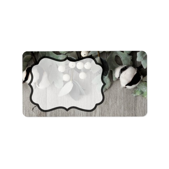 Étiquette Adresse postale professionnelle 1,25 po x 2,75 po  (Devant)