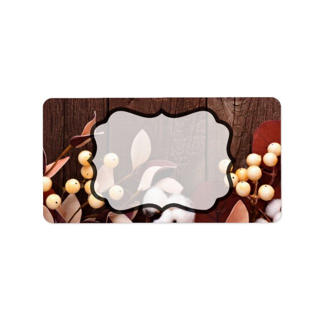 Étiquette Adresse postale professionnelle 1,25 po x 2,75 po  (Devant)