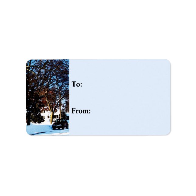 Étiquette After the Snowstorm (Devant)