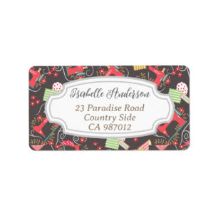 Étiquette Aimer Machine à coudre Brown