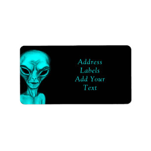 Étiquette Alien