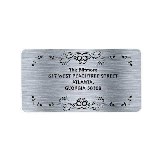 Étiquette Amateur d'argent (Devant)