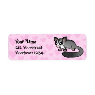 Étiquette Amour de Sugar Glider