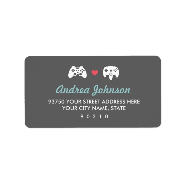 Étiquette Amour du contrôleur (Devant)