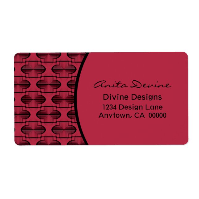 Étiquette Ancient Arches Shipping Label (Devant)