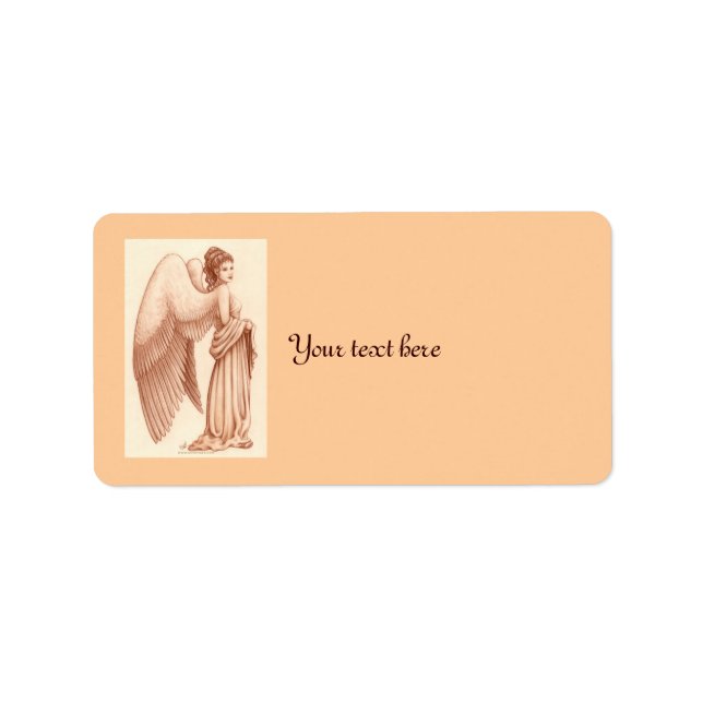 Étiquette Angel Woman (Devant)