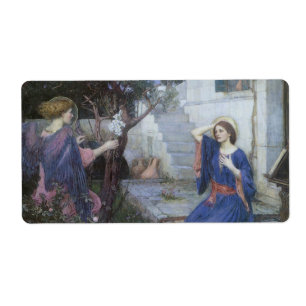 Étiquette Annonciation de John William Waterhouse