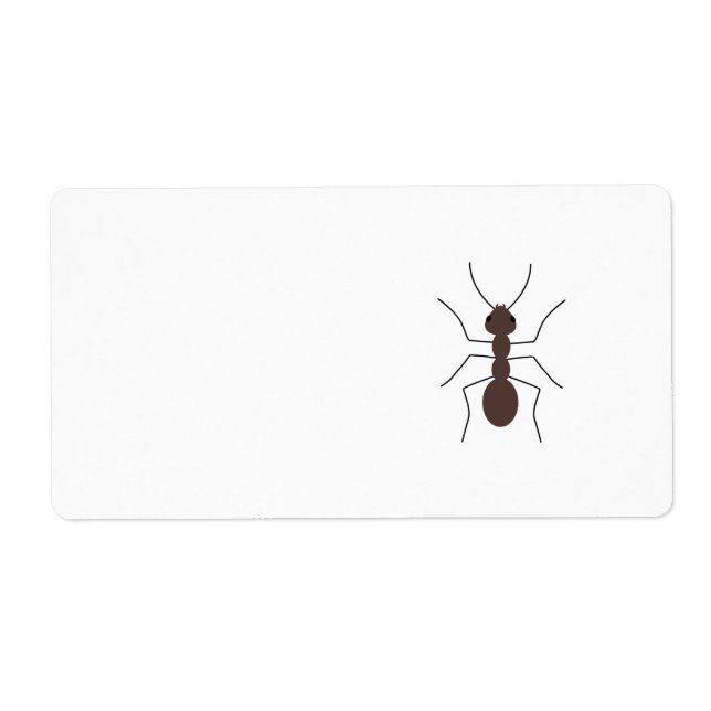 Étiquette Ant (Devant)