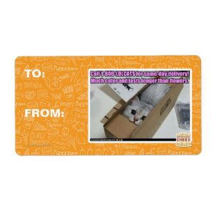 Étiquette Appelez 1-800-LOLCATS