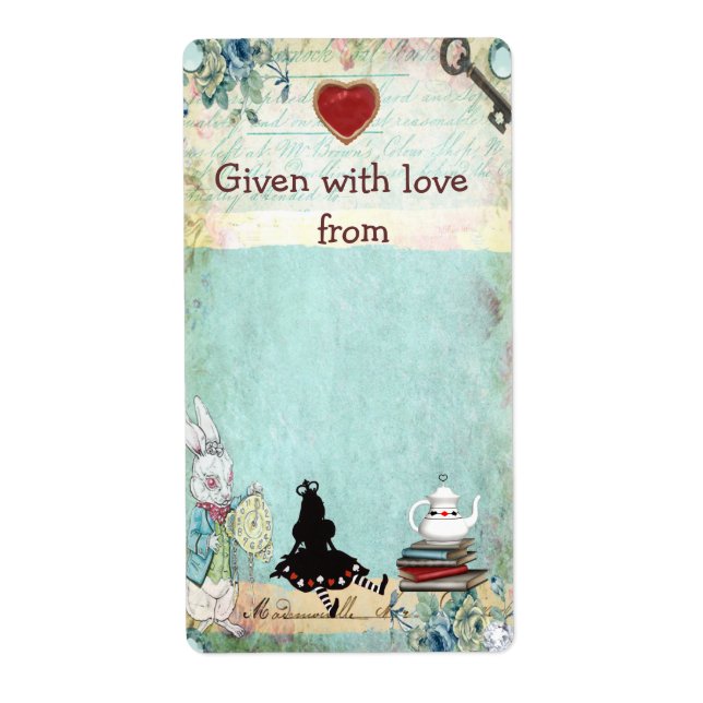 Étiquette Apportez un livre Princess Alice Plaques de livres (Devant)