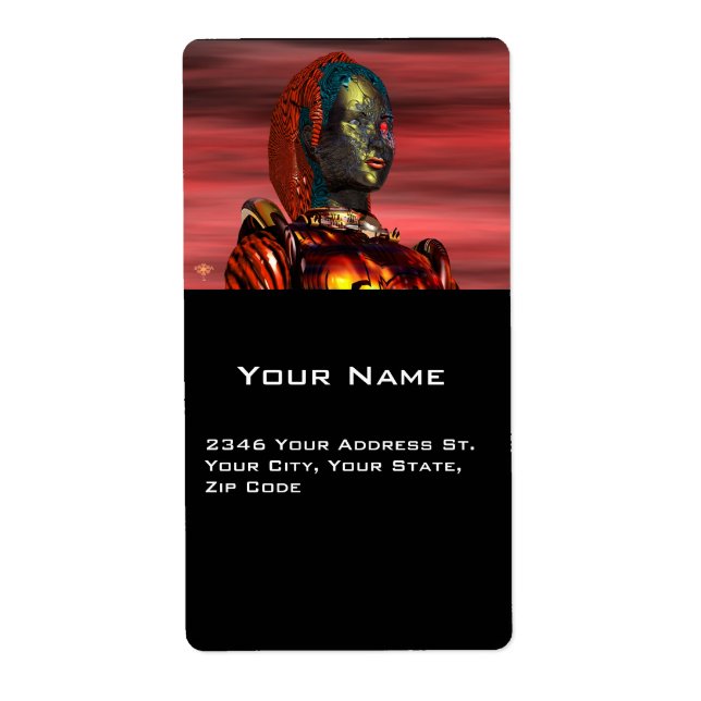 Étiquette ARES, Cyborg de Hyperion (Devant)