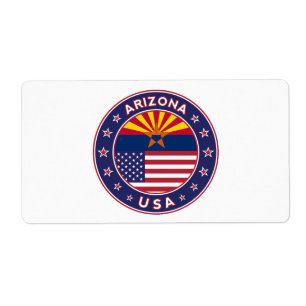 Étiquette Arizona, États-Unis