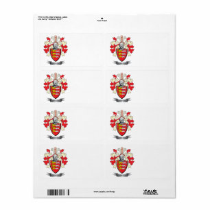 Étiquette Armoiries d'O'Brien