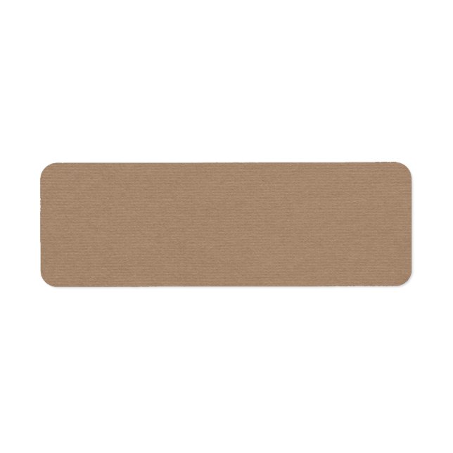 Étiquette Arrière - plan de couleur BROWN couleur brillant B (Devant)