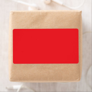 Étiquette Arrière - plan rouge solide