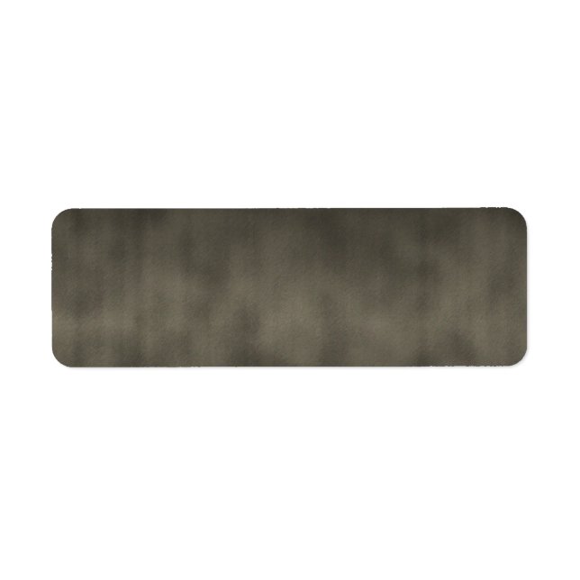 Étiquette Art de fond ombré gris chaud gothique (Devant)