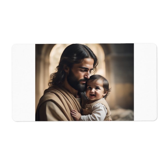 Étiquette art de Jésus (Devant)