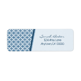Étiquette Art Deco Fab Return Address Labels