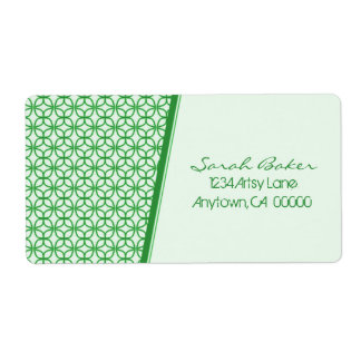 Étiquette Art Deco Fab Shipping Labels