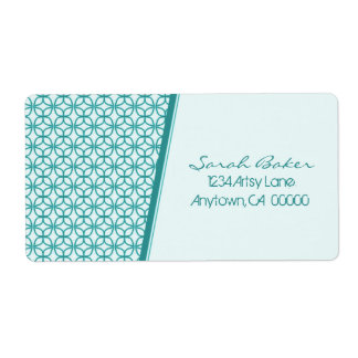 Étiquette Art Deco Fab Shipping Labels