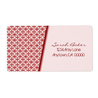 Étiquette Art Deco Fab Shipping Labels