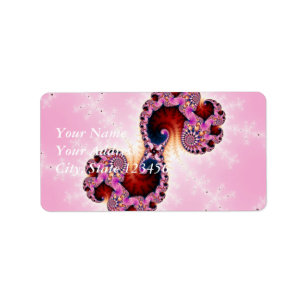 Étiquette Art fractal Gemini