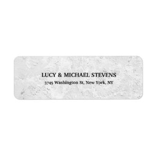 Étiquette Artiste Créatif Mur gris clair élégant Famille