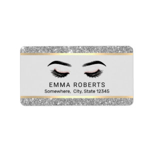 Étiquette Artiste de maquillage Moderne Salon de beauté en