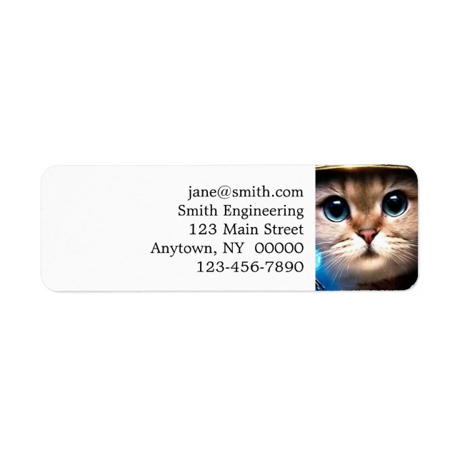 Étiquette Astronaut (Devant)