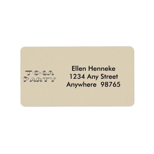 Étiquette Athena in the Parthénon (Devant)