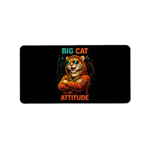 Étiquette Attitude de gros chat