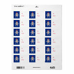 Étiquette Australian Christmas Koala Bear Present Tag Labels<br><div class="desc">This sheet of fun sticky gift tag labels features a cute cartoon of a Koala bear wearing a red and white festive santa hat. The Koala is grey with black eyes, brown nose and a smile. There is bright red text inside the tummy of the Koala that says "merry Christmas...</div>