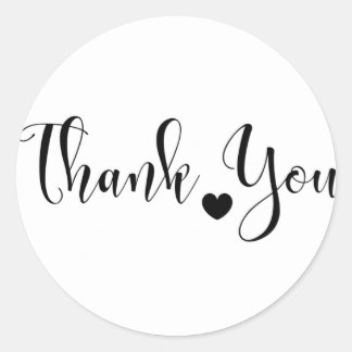 étiquette autocollant Merci