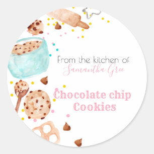 Étiquette autocollant produit de cuisson Cute
