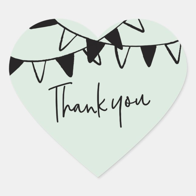 Étiquette autocollante vierge Jar / Épice Merci (Devant)