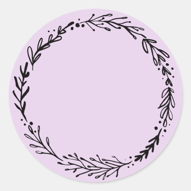 Étiquette autocollante vierge pour pot / épice II (Devant)